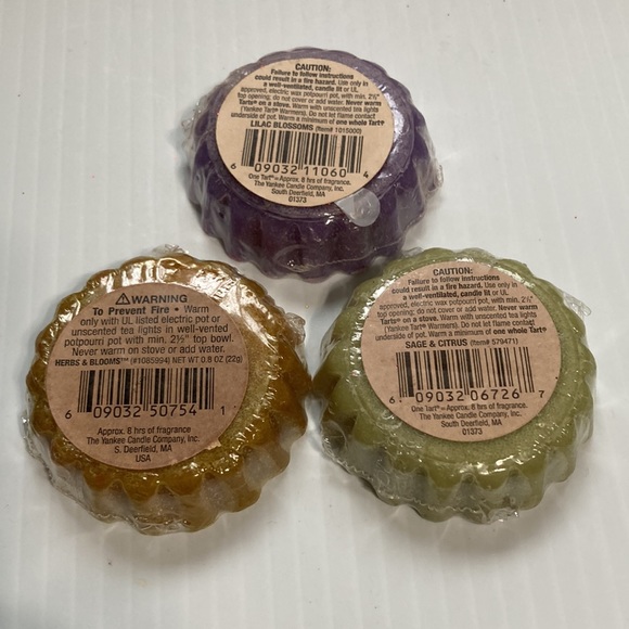 3 Yankee Candle Tarts NATURE SCENTS NEW 0.8 oz each - Picture 8 of 8